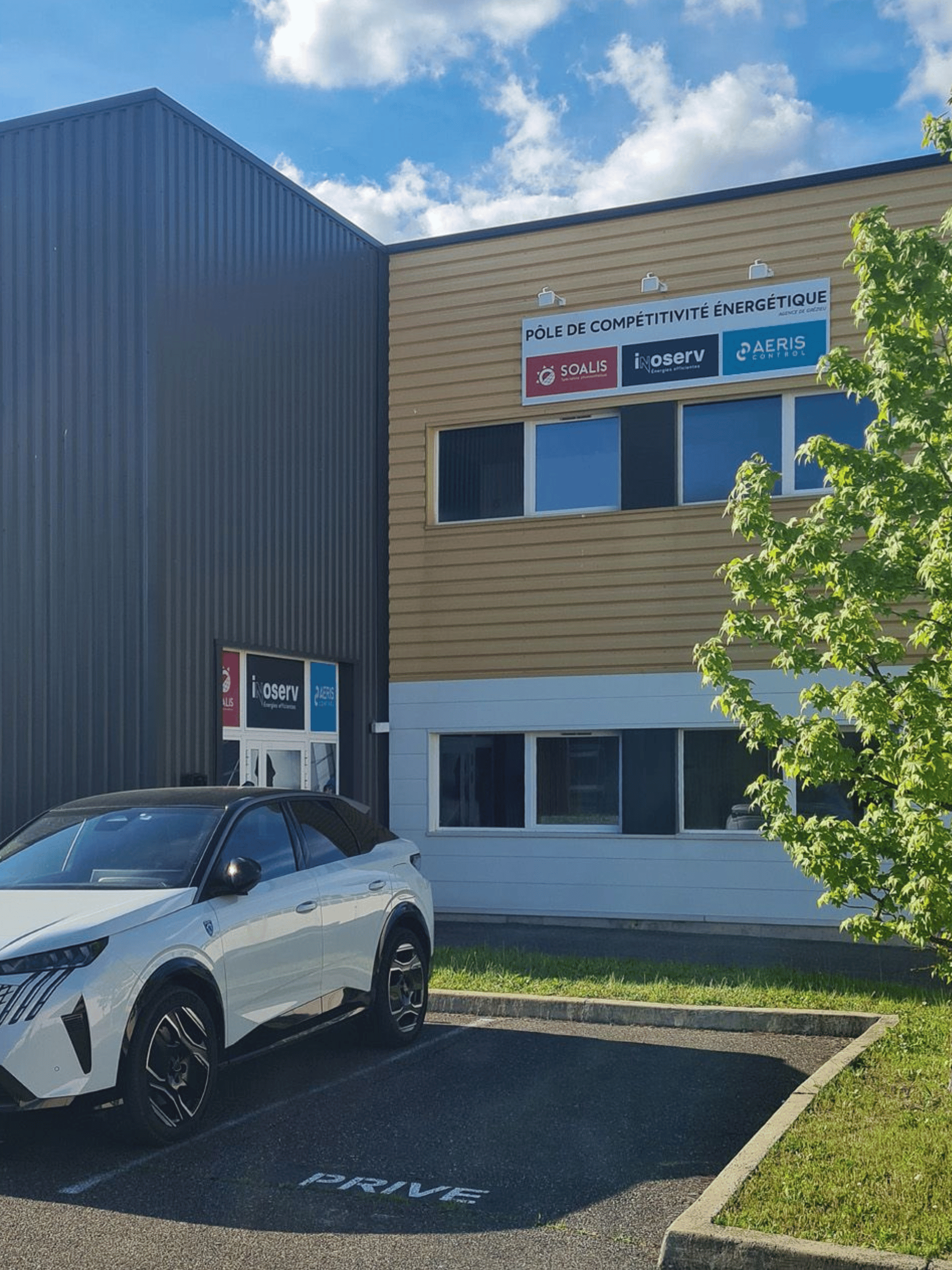 Locaux d’Inoserv – solutions énergétiques & ingénierie électrique